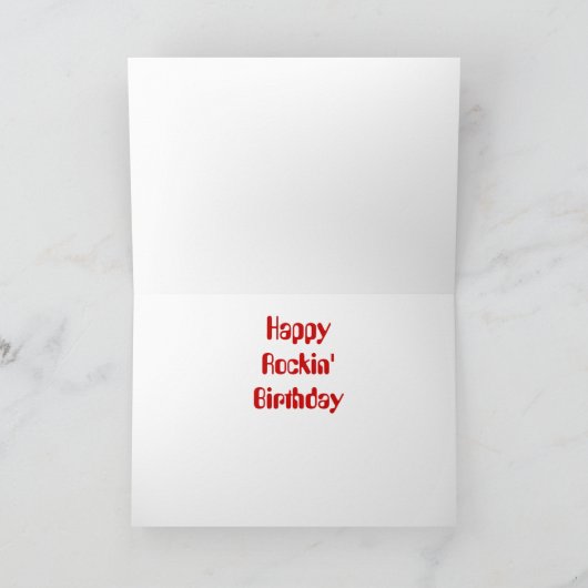 誕生日岩 カード (内部)