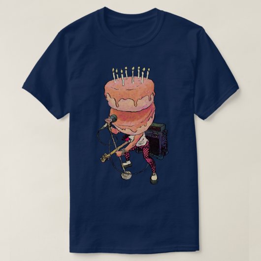 誕生日岩 Tシャツ (デザイン正面)