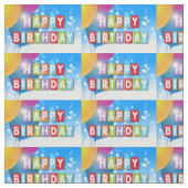 誕生日布！ ファブリック (見本)