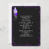 誕生日年1971招待状 招待状 (裏面)