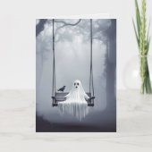 誕生日幽霊 カード (正面)