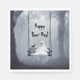 誕生日幽霊 スタンダードランチョンナプキン