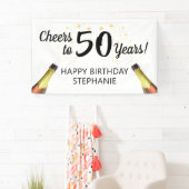 誕生日応援からYEARSスクリプトカスタムの色 横断幕 (インサイチュ)