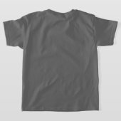 誕生日応援- カラフルハッピーバースデーTシャツ Tシャツ (レイダウン裏面)