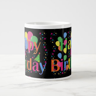 誕生日応援 ジャンボコーヒーマグカップ