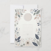 誕生日応援 ノートカード (裏面)