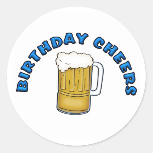 誕生日応援 ラウンドシール