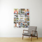 誕生日応援#年42フォトコラージュ タペストリー (インサイチュ)