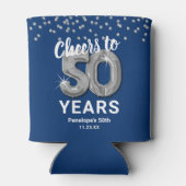 誕生日応援～50年 缶クーラー (裏面)