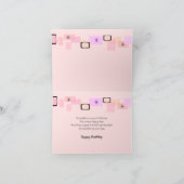 誕生日応答コ縁どリー カード (内部)