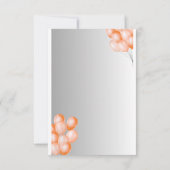 誕生日性パーティー サンキューカード (裏面)