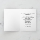 誕生日恋しく思・ユー・フラワー・アンド・バタフライ カード (内部)