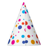 誕生日恐竜のレーシングカー少年イエローレーシングキッド パーティーハット (裏面)