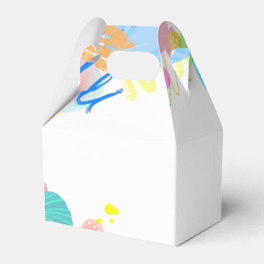 誕生日恐竜のレーシングカー少年イエローレーシングキッド フェイバーボックス (裏面サイド)