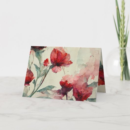 誕生日恵みバイブル聖句祈りの言葉クリスチャン カード (裏面)