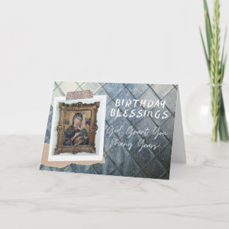 誕生日恵み! – 神よ何年も前に！ カード