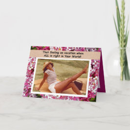 誕生日感じの カード