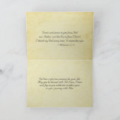 誕生日感動的フィリップ1:2-3日の入り。 カード (内部)