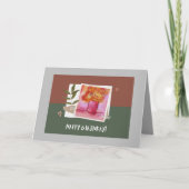 誕生日折り畳みグリーティングカード カード (正面)