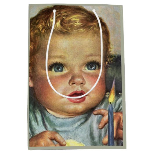 誕生日抱き枕 ミディアムペーパーバッグ (正面)