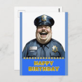 誕生日担当官 ポストカード (正面/裏面)