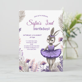 誕生日招待カード。 セーブザデート