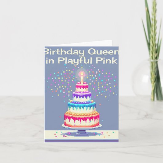 誕生日招待カード 招待状 (正面)