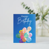 誕生日招待ハッピー誕生デイカード (スタンド正面)