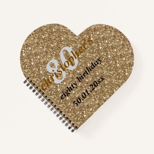 誕生日招待帳 ノートブック (正面)