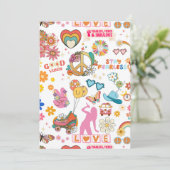 誕生日招待状の女の子のための:スウィフトインスパイア 招待状 (スタンド正面)