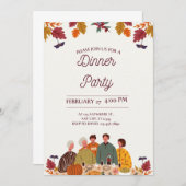 誕生日招待状カードデジタルインスタントダウンロード 招待状 (正面/裏面)