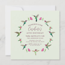 誕生日招待状カード