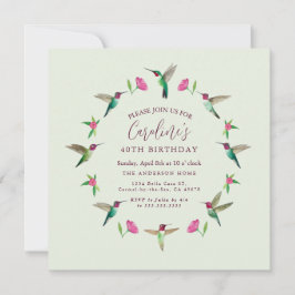 誕生日招待状カード シーズンカード