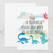 誕生日招待状カード 招待状 (正面/裏面)