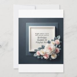 誕生日招待状カード 招待状