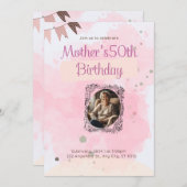 誕生日招待状カード 招待状 (正面/裏面)