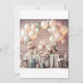 誕生日招待状カード 招待状 (正面)