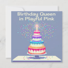 誕生日招待状カード 招待状