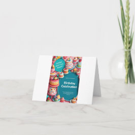 誕生日招待状カード 招待状