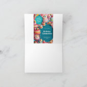 誕生日招待状カード 招待状 (内部)