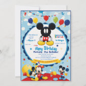 誕生日招待状カード 招待状 (裏面)