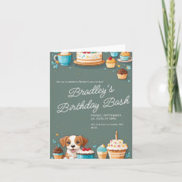 誕生日招待状カード 招待状