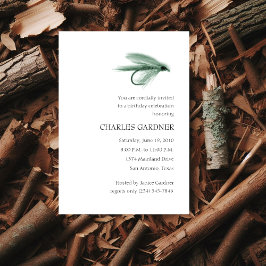 誕生日招待状フライフィッシング 招待状