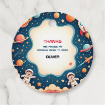 誕生日招待状宇宙ボーイカード