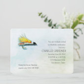 誕生日招待状魚釣り 招待状 (スタンド正面)