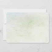 誕生日招待状魚釣り 招待状 (裏面)