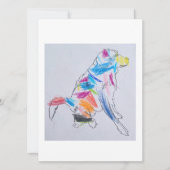 誕生日招待状 (正面)