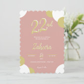 誕生日招待状 (スタンド正面)