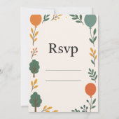 誕生日招待状(フォトバック付) | バルーン 招待状 (裏面)