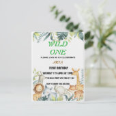 誕生日招待状 ポストカード (スタンド正面)